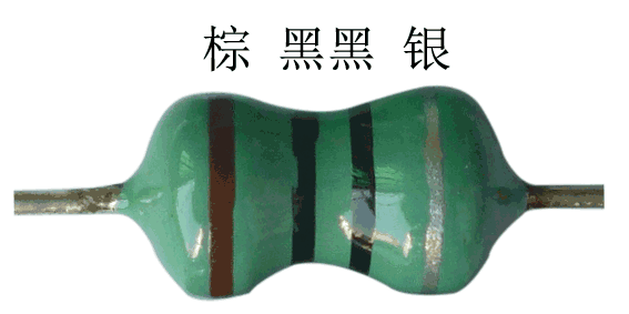 色環(huán)電感涂色規則